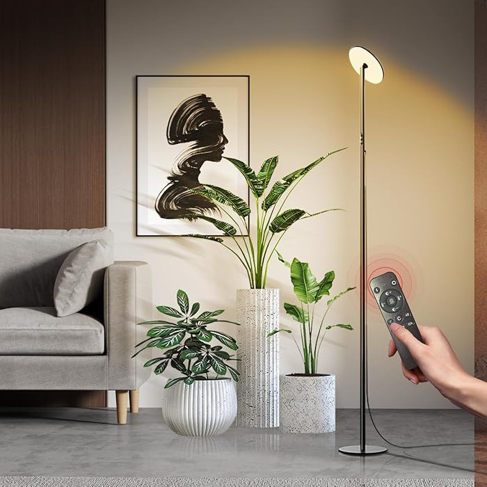 40W Full Spectrum Tall Grow Light, 85'' Adjustable Standing Plant Light for Indoor Plants, 10-Lev... | Amazon (US)