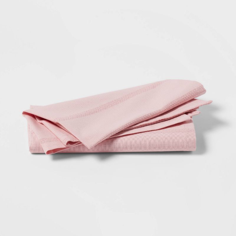 2pk Cotton Napkins Pink - Threshold™ | Target