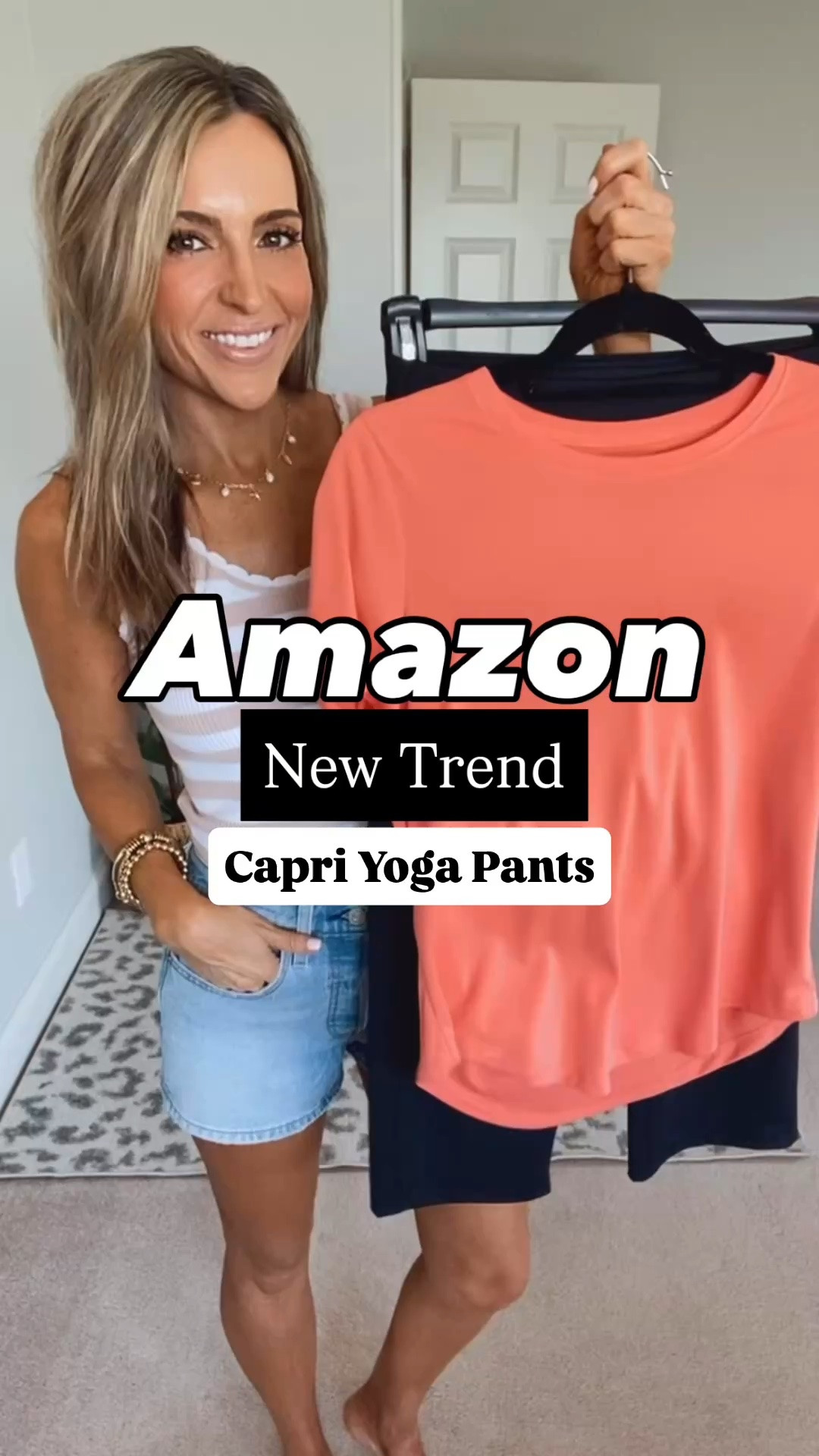 Capri yoga pants are totally trending & this pair is the one you’ll want! Quality is a 20/10🙌 the material and fit is amazing! Also this top is a summer must! 🤗 I love the sleeves on it & I’ve worn it several times for my daily walks. It has UVA/UVB SPF 50, lightweight & breathable Both TTS.

#LTKootd #LTKfitnessgoals #LTKActive
