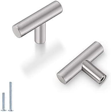 Probrico 30 Pack-Stainless Steel Cabinet Knobs Drawer Pulls Furniture Hardware,Modern Cabinet Pul... | Amazon (US)