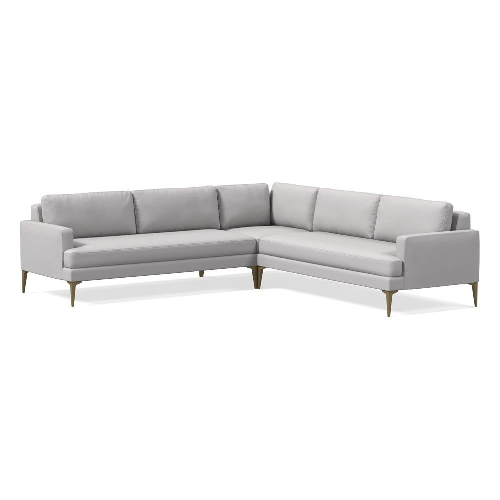 Andes 3-Piece L-Shaped Sectional | West Elm (US)