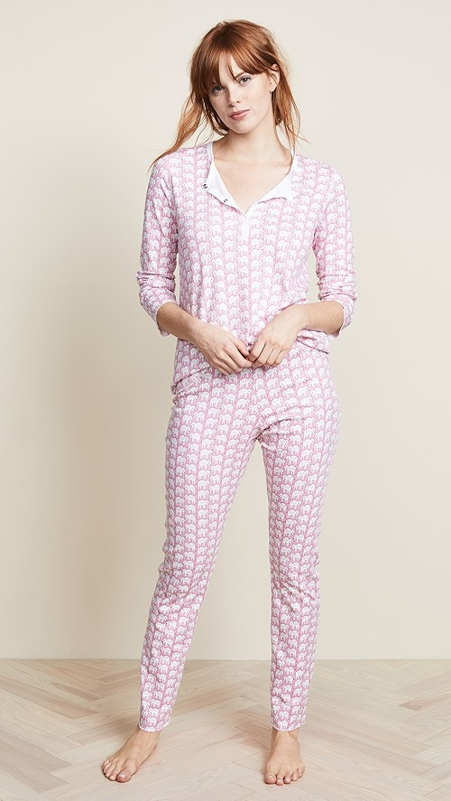 Roller Rabbit Hathi PJ Set | SHOPBOP | Shopbop