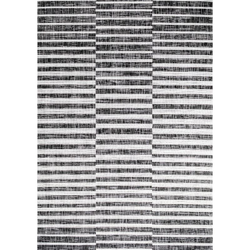 Sukie Modern Offset Stripe Indoor/Outdoor Area Rug - JONATHAN Y | Target