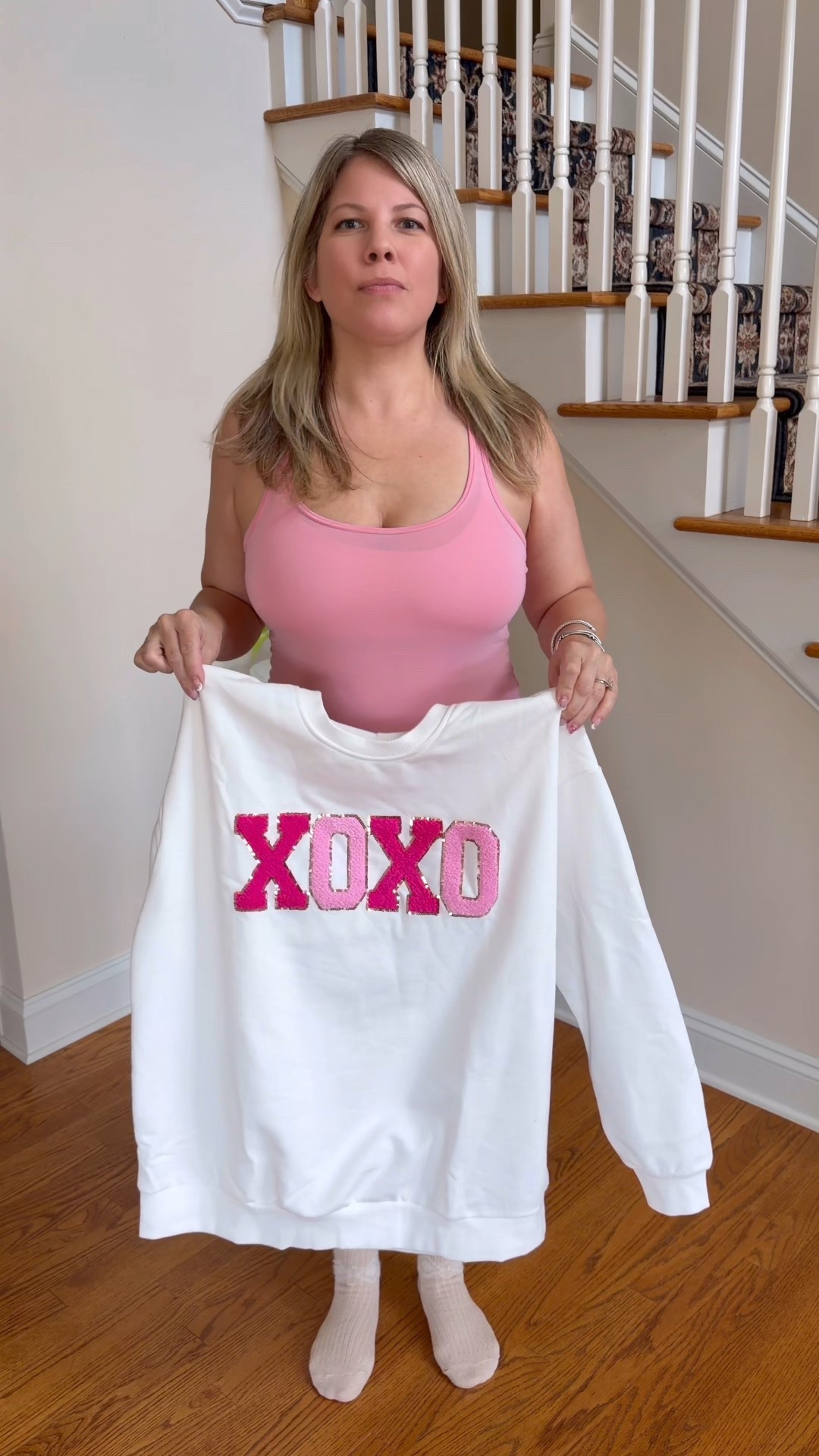 This Valentine’s Day crewneck is girly, comfy, and very on-brand for my cozy mom era. 

#LTKOver40 #LTKootd #LTKSeasonal