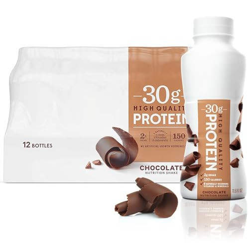 Fairlife Nutrition Protein Shakes - Pack of 12 | 30g Protein, Low Sugar, Lactose-Free | Delicious chocolate Flavors 11.5 fl., oz. (In KozyHome Packaging) (Chocolate) | Amazon (US)