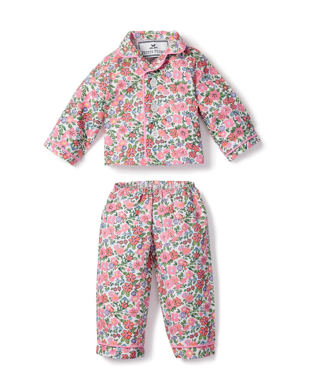 Children's Fleurs de Rose Doll Pajama | Petite Plume