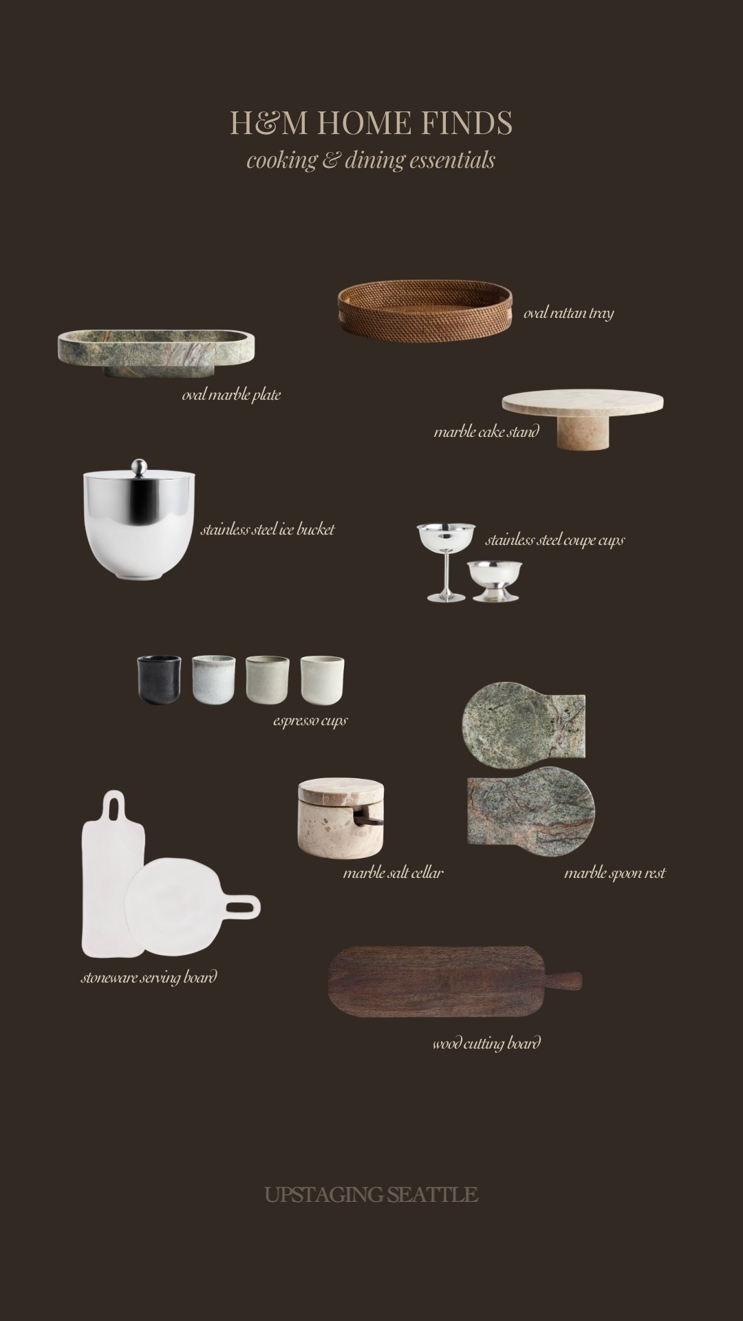 H&M Home finds – cooking essentials – dining essentials – kitchen accessories – kitchen decor – marble kitchen essentials 

#LTKSaleAlert #LTKdayinmylife #LTKHome