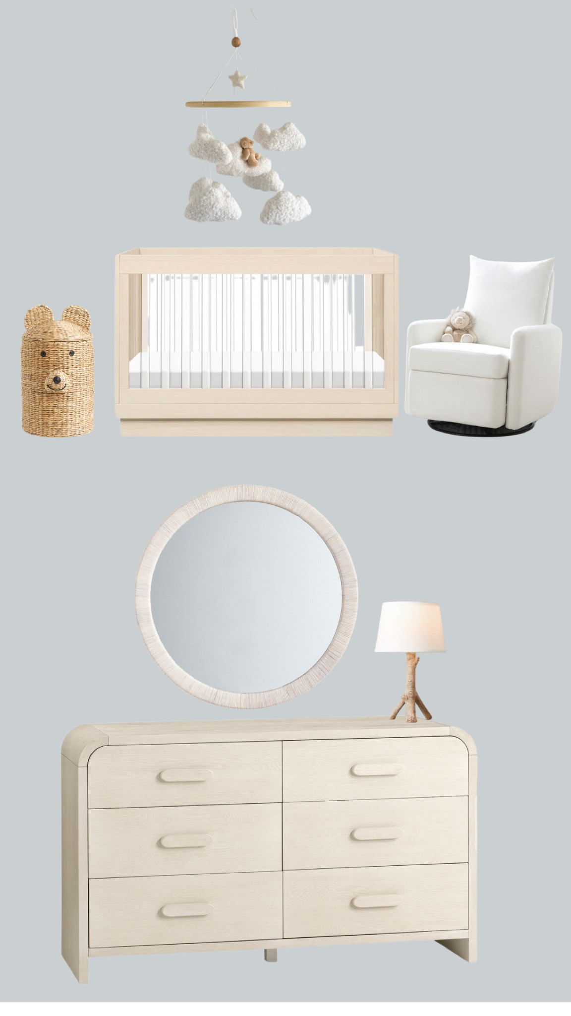 Baby boy nursery mood board 🫶🏻✨🧸☁️

#LTKBump #LTKBaby #LTKFamily