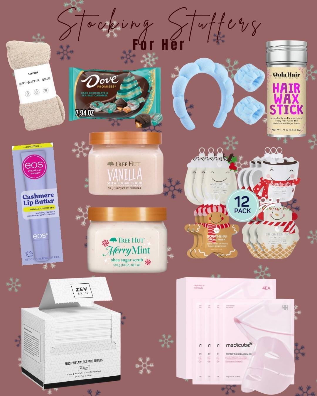 Stocking stuffer heaven for her 🎁✨ Affordable little luxuries she’ll actually use — beauty, self-care, cozy, and cute! All under-budget and perfect for teachers, sisters, moms, or besties.

Tap to shop everything 💗
More gift guides coming all week!

#LTKCyberWeek #LTKGiftGuide #LTKHoliday