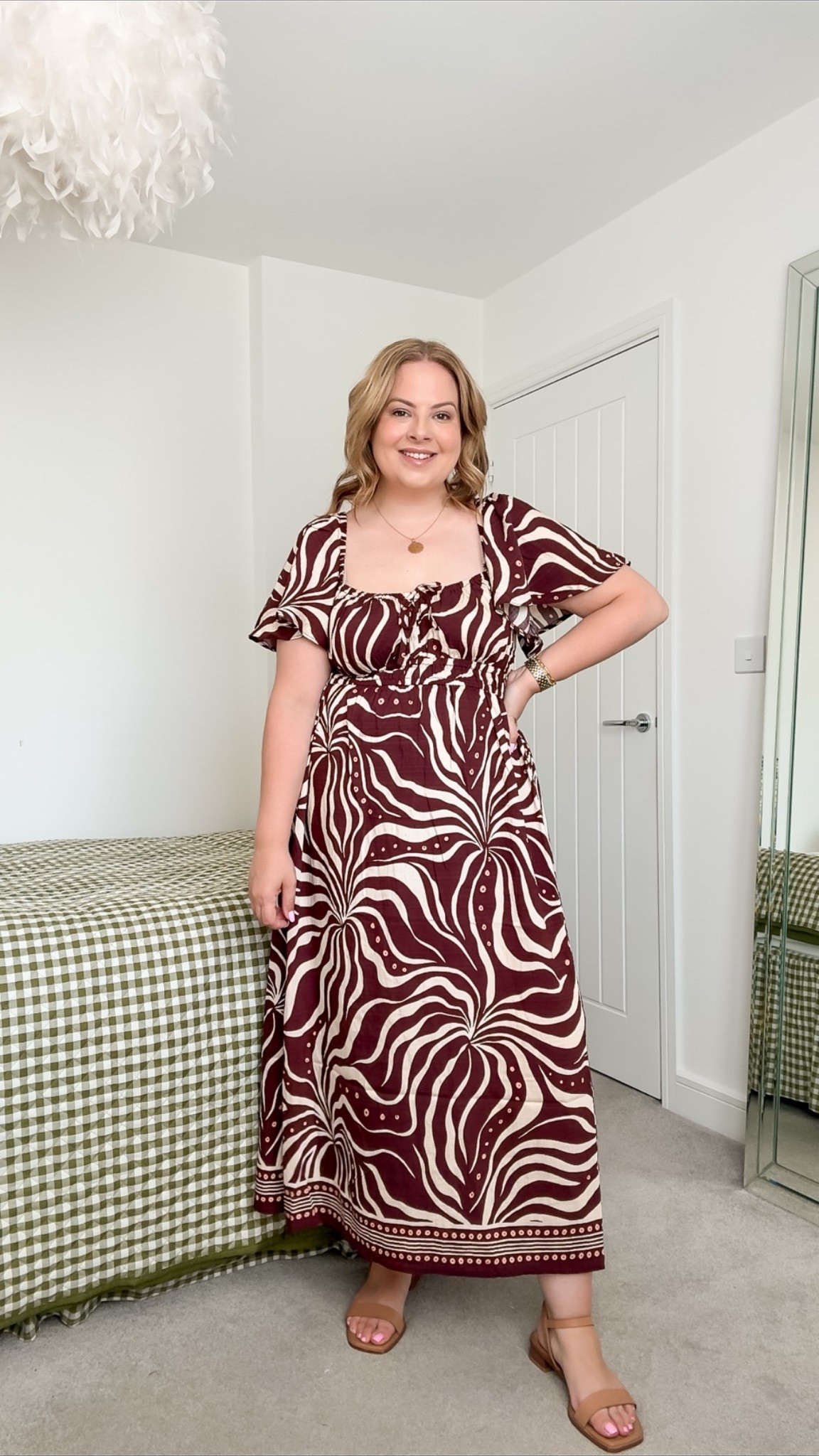 Summer midi dress, midsize dress, summer outfit, brown dress, holiday dress

#LTKdresses #LTKsummer #LTKmidsize