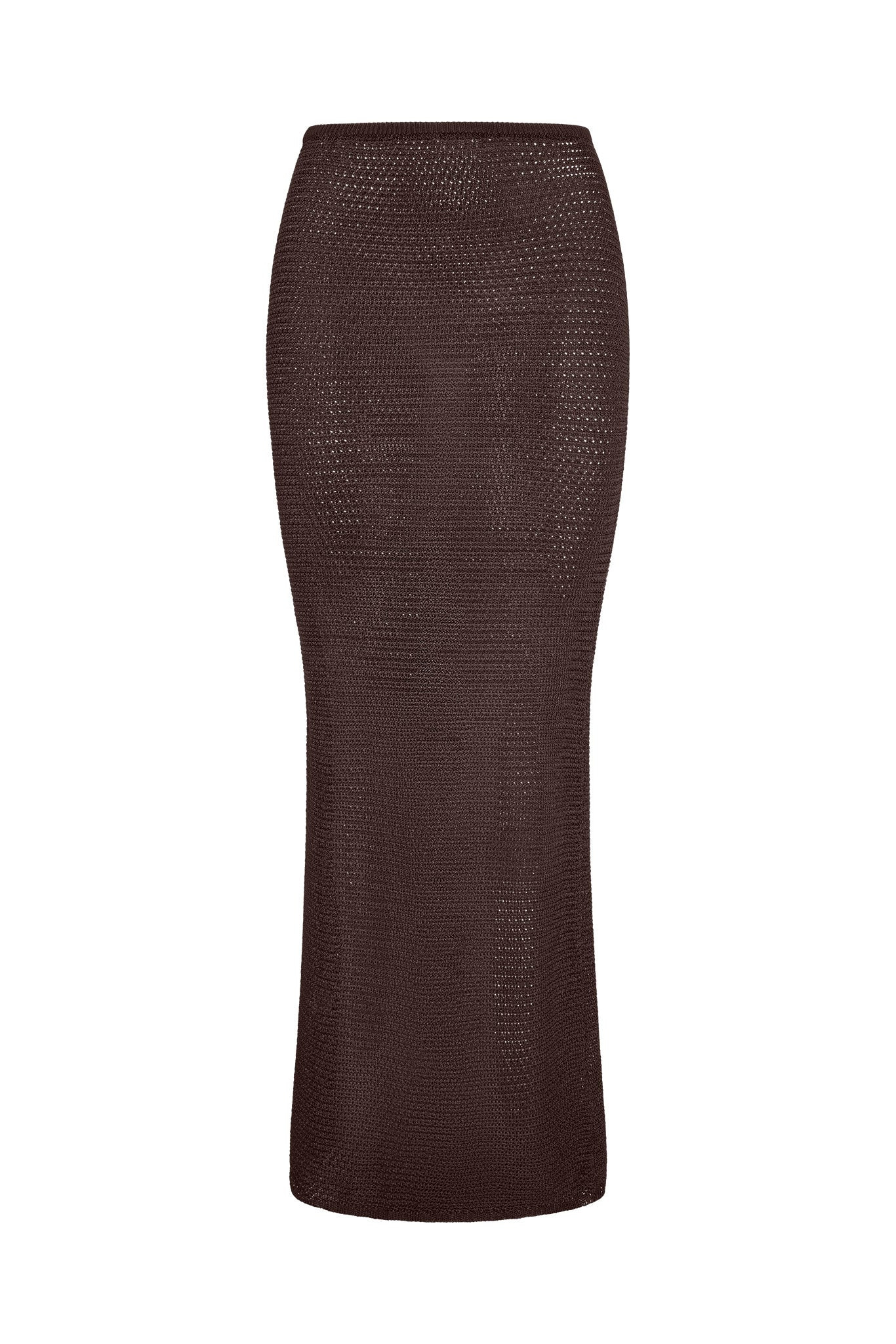 Fontelina Skirt - Espresso Treble Knit | Monday Swimwear