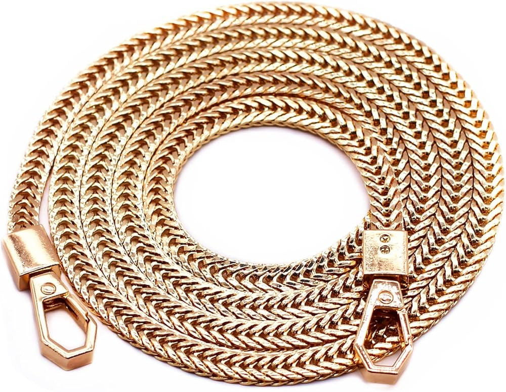 Model Worker Iron Flat Chain Strap Purse Chain Straps Handbag Chains Shoulder Cross Body Replacem... | Amazon (US)
