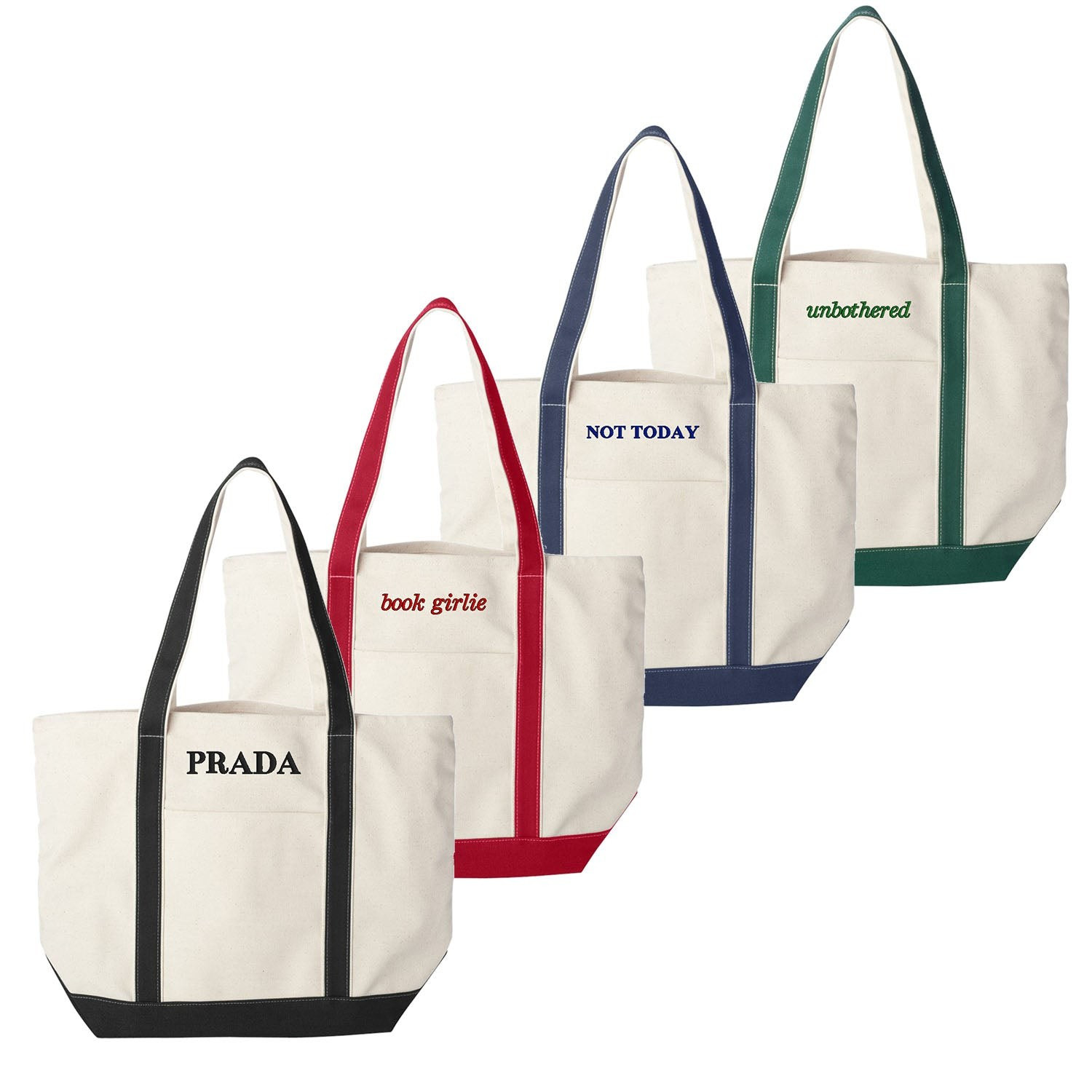 Make It Yours™ Canvas Boat Tote | United Monograms