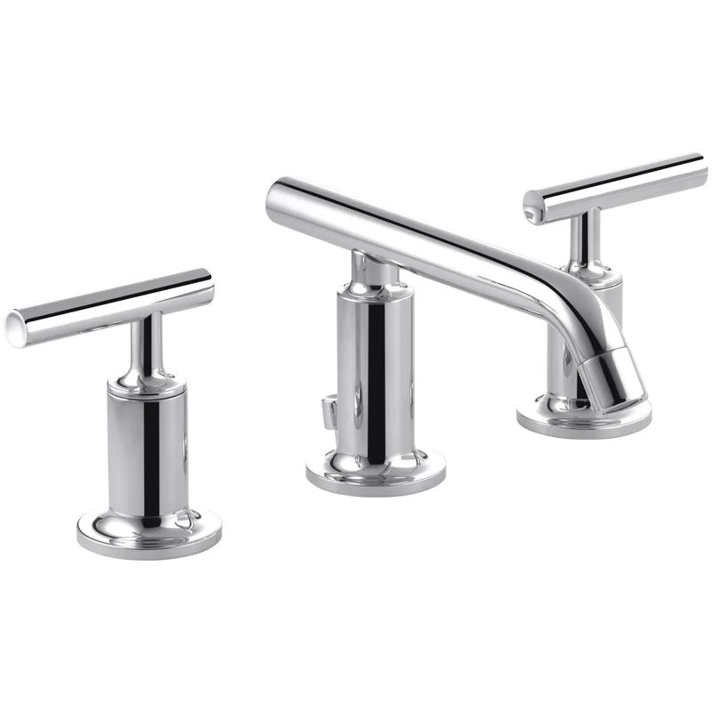 K-14410-4-CP Purist Widespread Bathroom Faucet with Drain Assembly | Wayfair North America