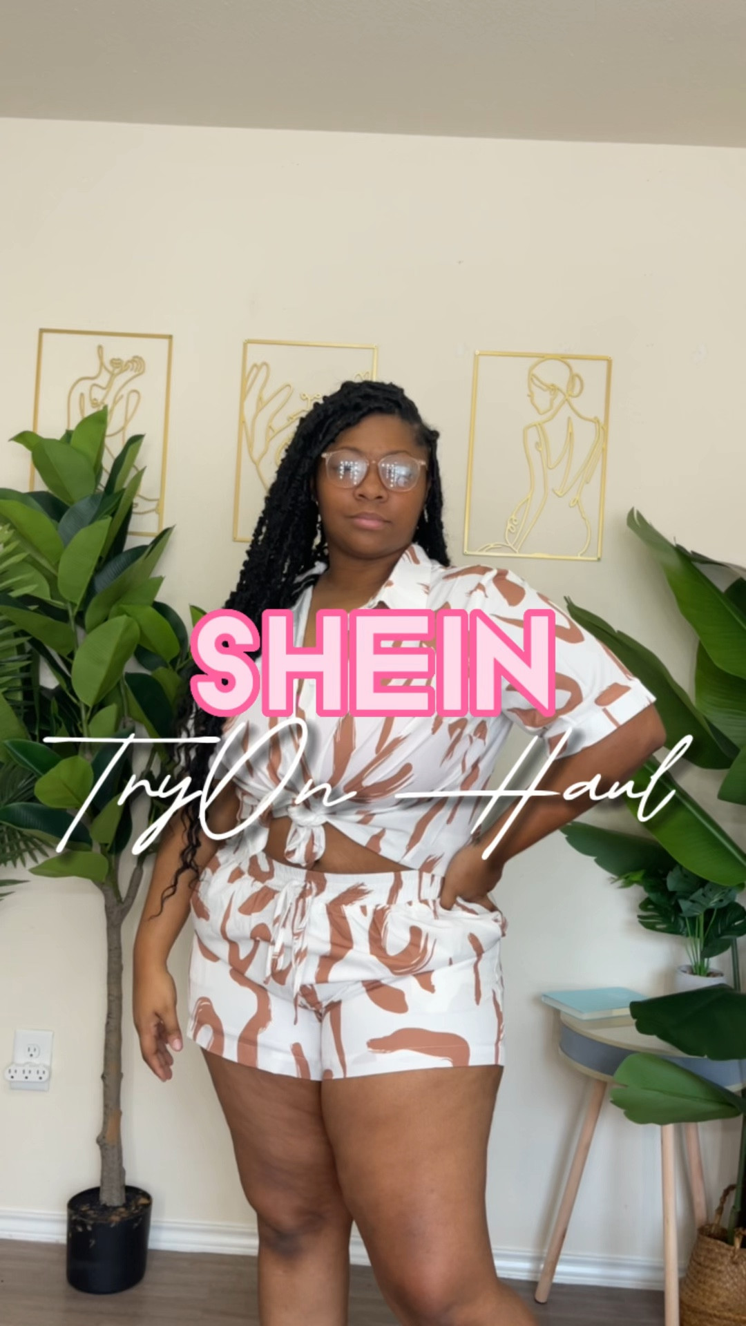SHEIN EZwear Drop Shoulder Split … curated on LTK