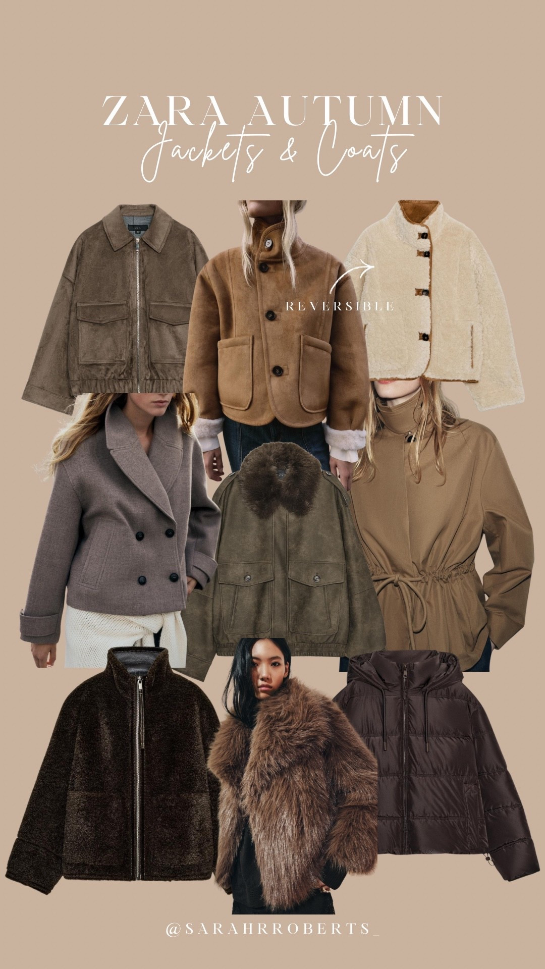 ZARA AUTUMN COATS & JACKETS 🧥 

They are seriously killing it this month with the outerwear!!! Try on for these coming soon but wanted to share before they sold out!

Autumn outfits uk, autumn jackets, autumn coats, fur coat, trench coat, suede jacket, both jacket 

#LTKautumn #LTKstyletip #LTKeurope