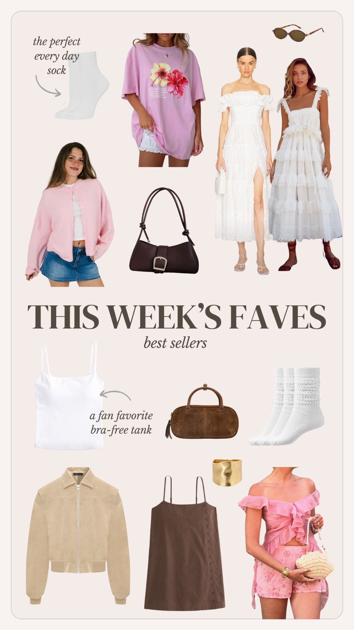 This week’s favorites! Summer and pre-fall outfits and accessories 

#LTKSeasonal #LTKStyleTip #LTKFindsUnder100