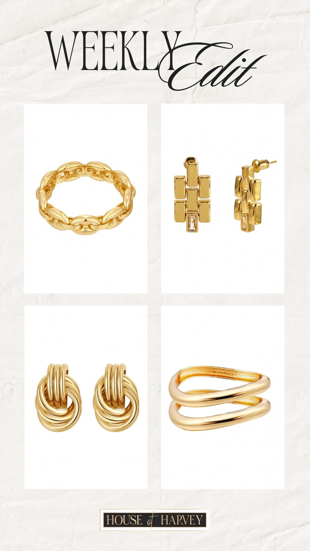 WEEKLY EDIT—This week embraces the richness of fall with deep jewel tones, velvet accents, gold jewelry, and elevated staples like silk blouses and wide-leg trousers. It’s about luxurious textures and a more dressed-up approach to seasonal dressing—polished, opulent, and timelessly chic. I found the best pieces all from Amazon that embody this style vibe amazingly! These bracelets and earrings all embody this vibe so flawlessly. All of them are under $100 and linked ⬆️

#ltkcreator #ltkfinds #ltkwatchnow #amazon #amazonfinds #fall #falloutfits #fallfashion #fallfinds #bracelets #braceletstack #earrings 

#LTKStyleTip #LTKFindsUnder100 #LTKSeasonal