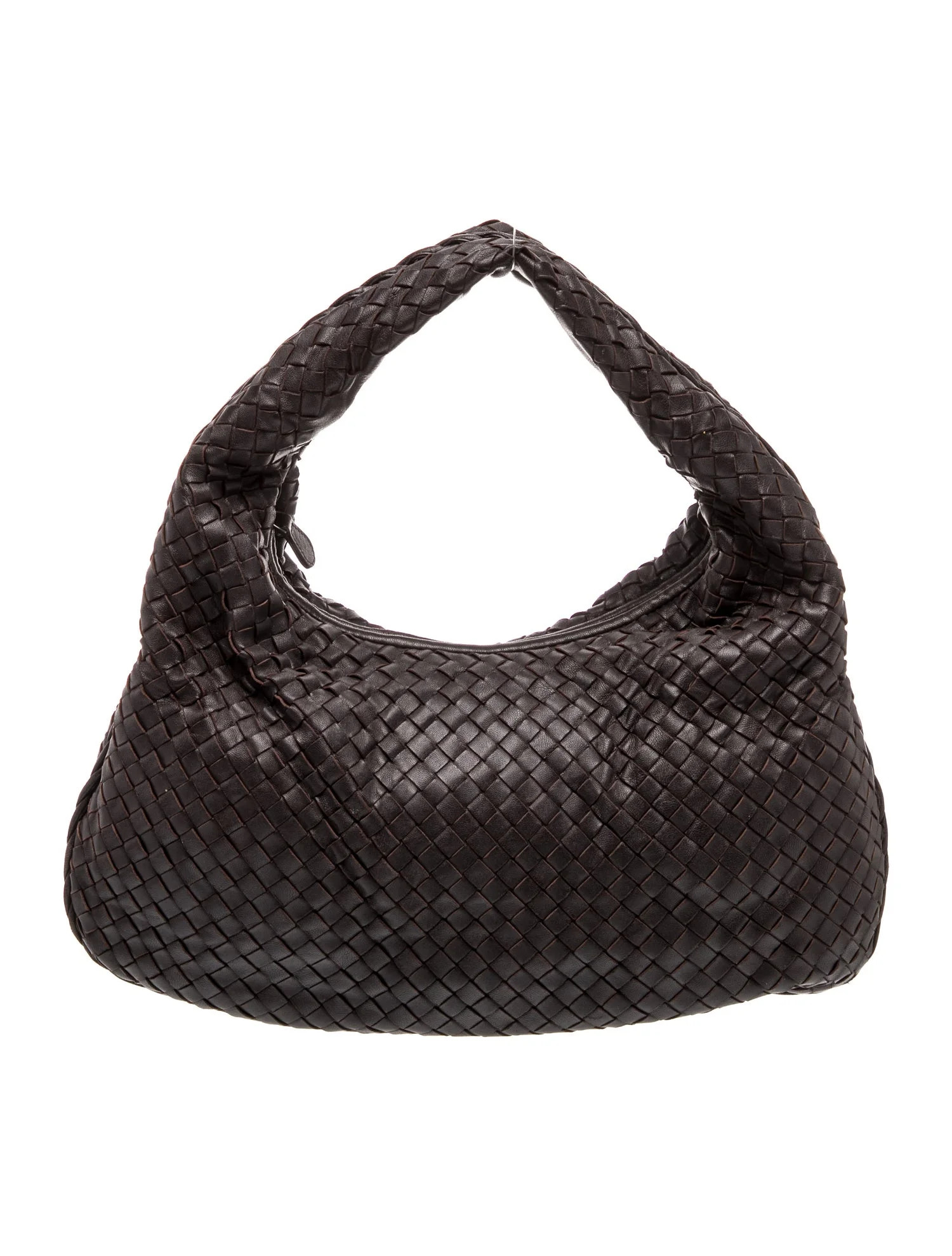 Bottega Veneta Intrecciato Veneta Hobo - Brown Shoulder Bags, Handbags - BOT361837 | The RealReal | The RealReal