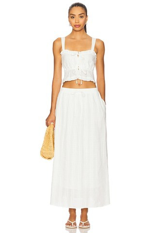 HEARTLOOM Laudine Set in Ivory from Revolve.com | Revolve Clothing (Global)
