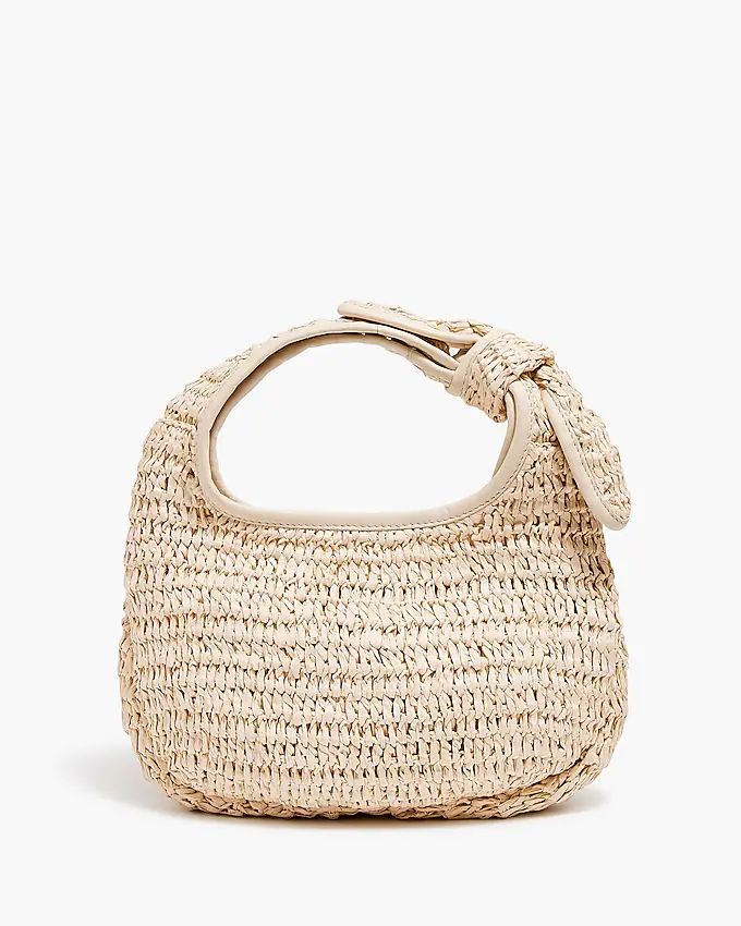 Mini knotted straw bag | J.Crew Factory
