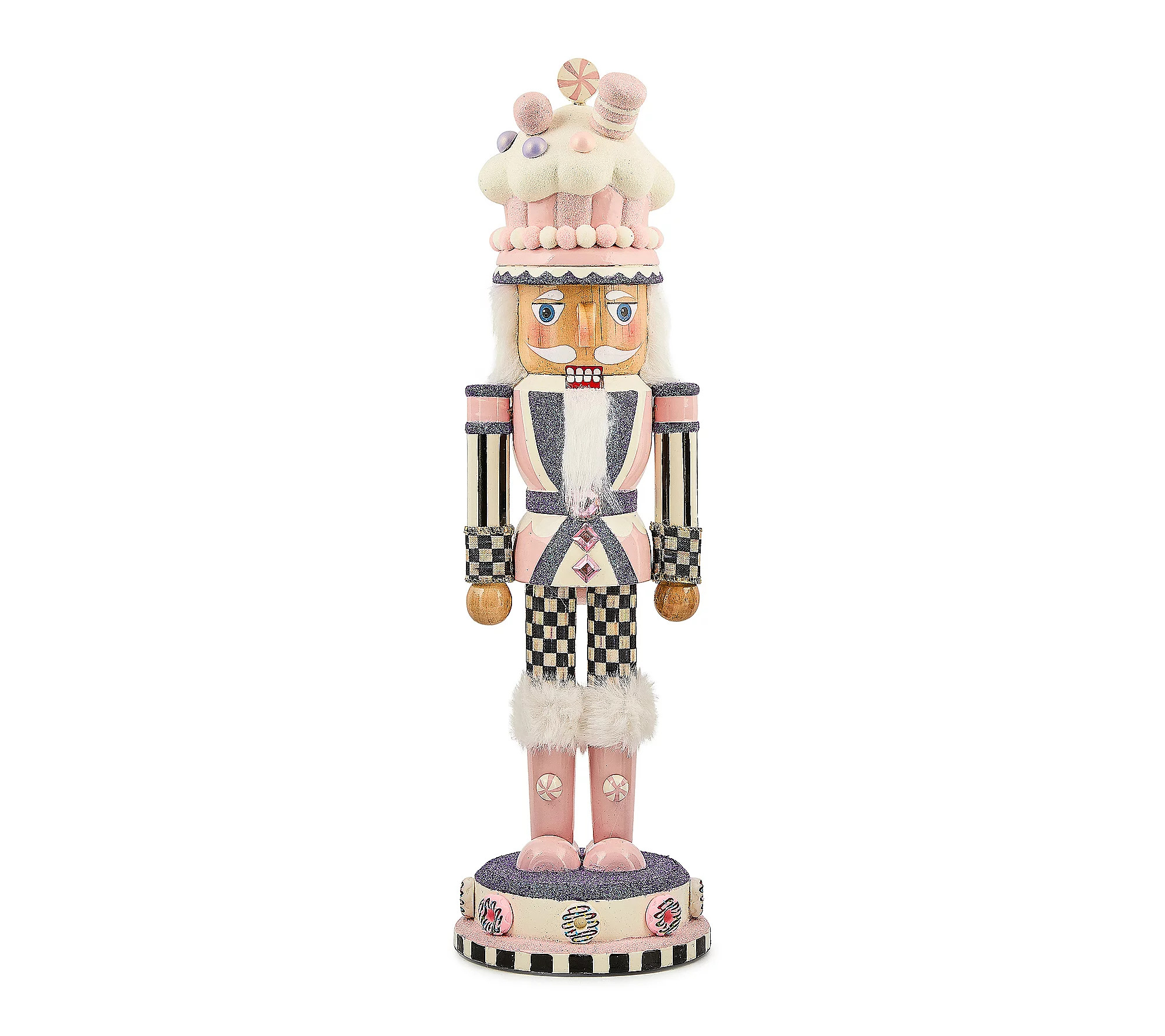 MacKenzie-Childs Rosy Sweets Nutcracker | QVC