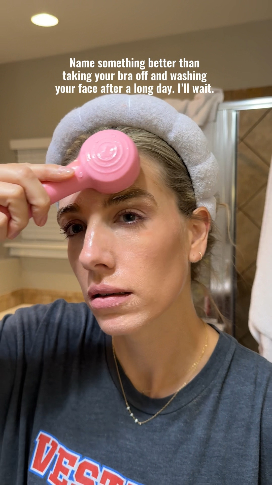 A must-have face scrubber for washing off all the makeup. Feels like a face massage! I pair it with my favorite Elemis cleansing balm and Cereve face wash  

#LTKselfcare #LTKSaleAlert #LTKmomlife