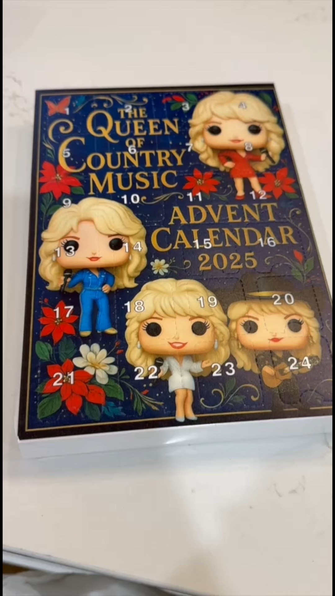 Advent Calendars!
My favorite one is a gift from Hot Flashes & Cool Topics Podcast co-host Colleen!
My Queen of Country Music Advent Ornaments!
24 of these adorable little ornaments for my little pink tree!
We have more on our website HotFlashesCoolTopics.com

#LTKCyberWeek #LTKSeasonal #LTKHoliday