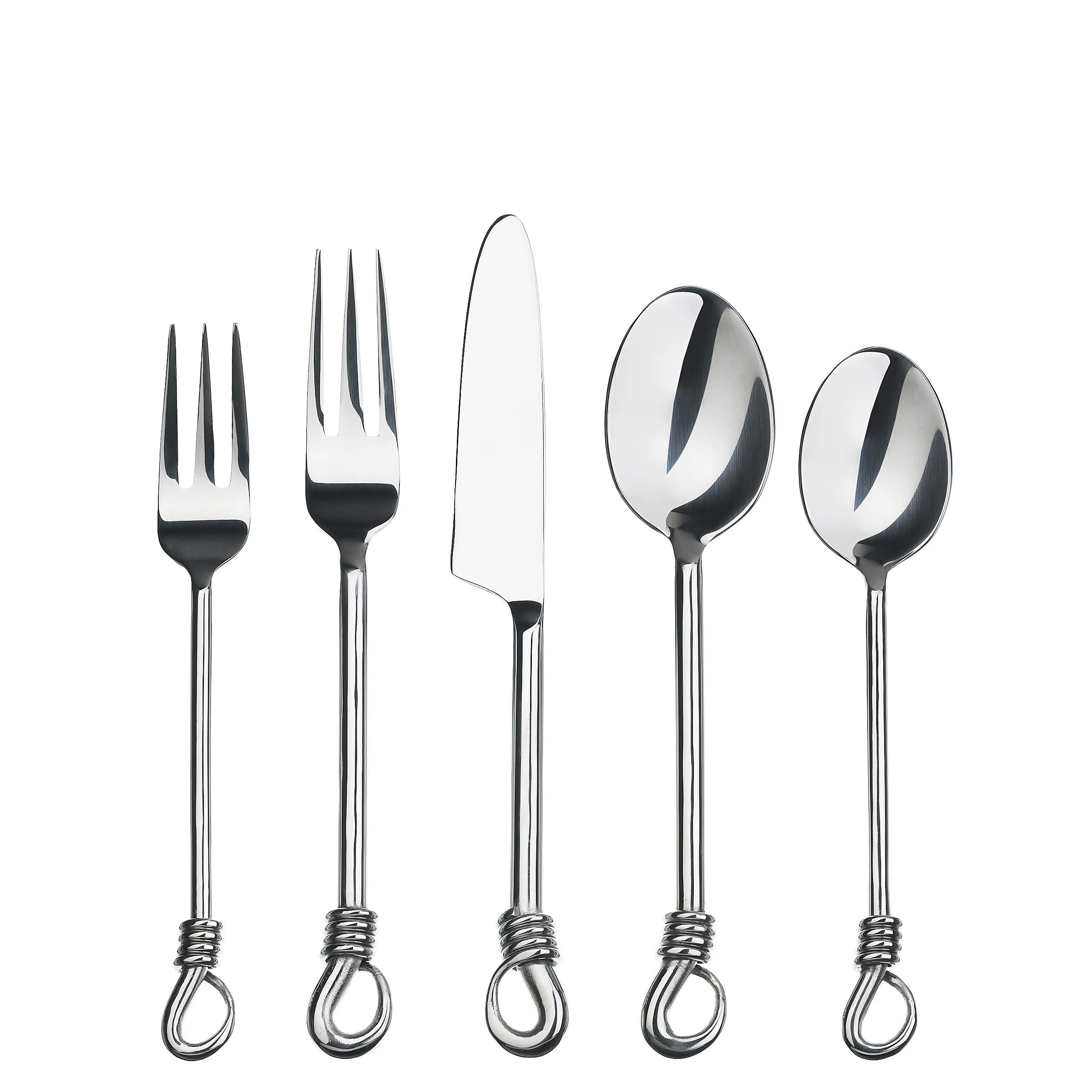 Twist N Shout 20 Piece Flatware Set, Service for 4 | Wayfair North America