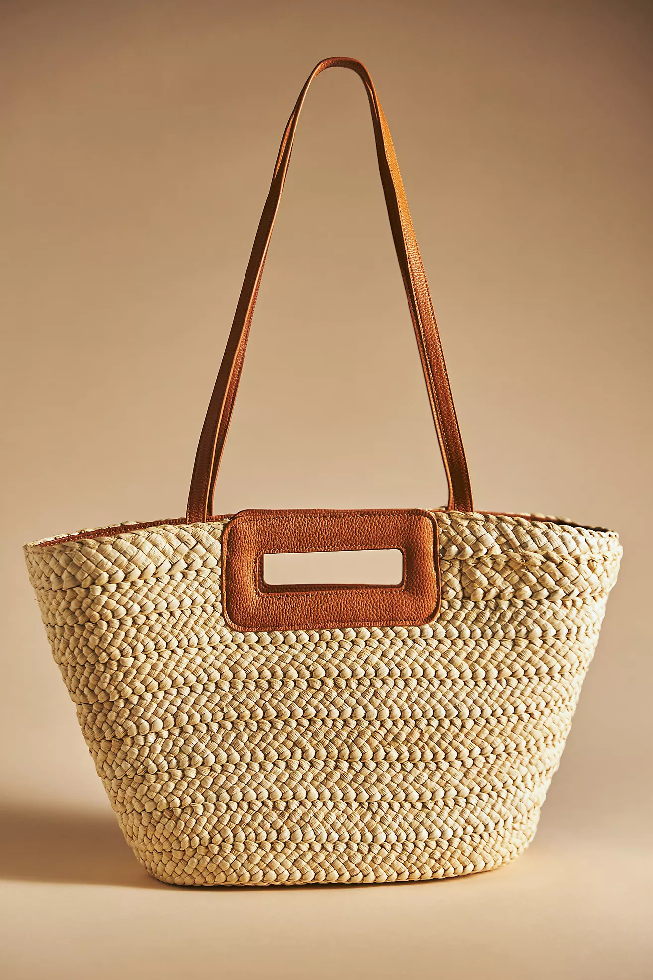 Evita Straw Tote | Anthropologie (US)