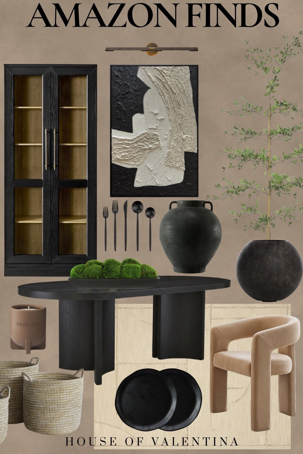 I’ve been drawn back to rich, moody neutrals lately, and this collection captures everything I love about timeless European interiors. Layering warm wood, sculptural black accents, oversized vessels, organic greenery, artisan textures, and beautiful everyday pieces creates a home that feels collected instead of decorated. The best part? These Amazon finds bring that quiet luxury look home without the designer price tag. This is the kind of space that never goes out of style, and honestly… I want every single piece.

#LTKHome #LTKSeasonal #LTKSaleAlert