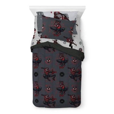 Twin Spider-Man: Miles Morales Kids' Bed in a Bag | Target