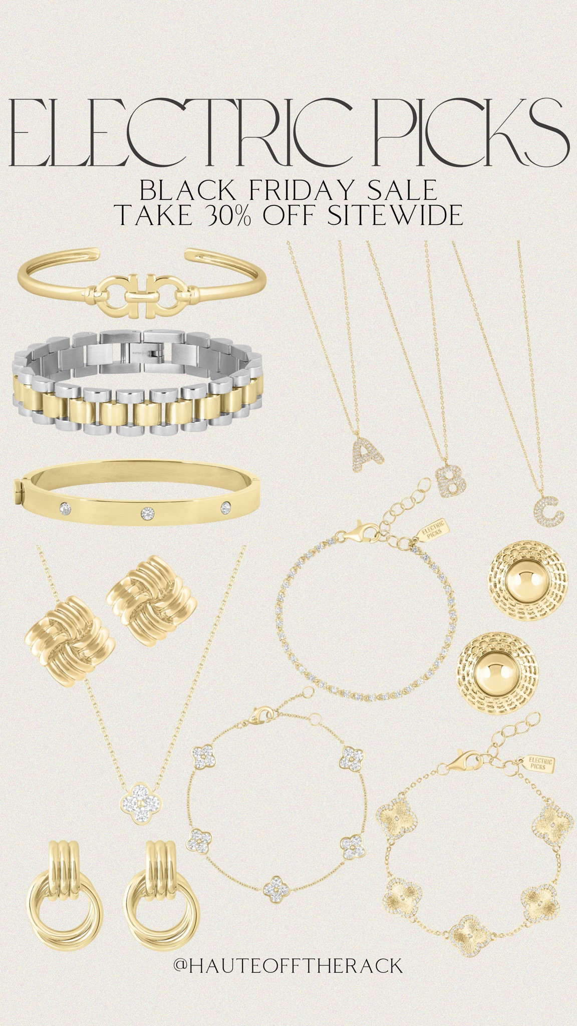 Take 30% off my electric picks jewelry for Black Friday!

#holidaypartystyle #electricpicks #giftsforher #holidaypartyoutfit #giftguide #blackfriday

#LTKCyberWeek #LTKSaleAlert #LTKGiftGuide