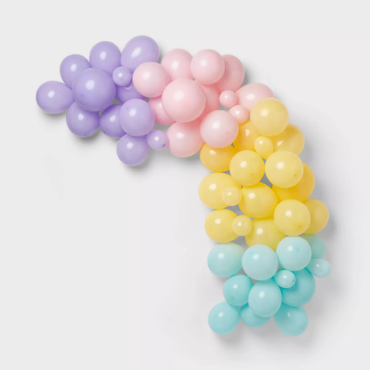 70ct Large Balloon Arch Garland Pastels - Spritz™ | Target