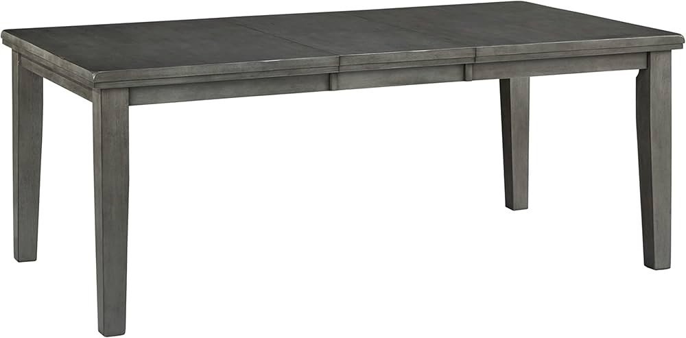 Signature Design by Ashley Hallanden Dining Extension Table, 0, Gray | Amazon (US)
