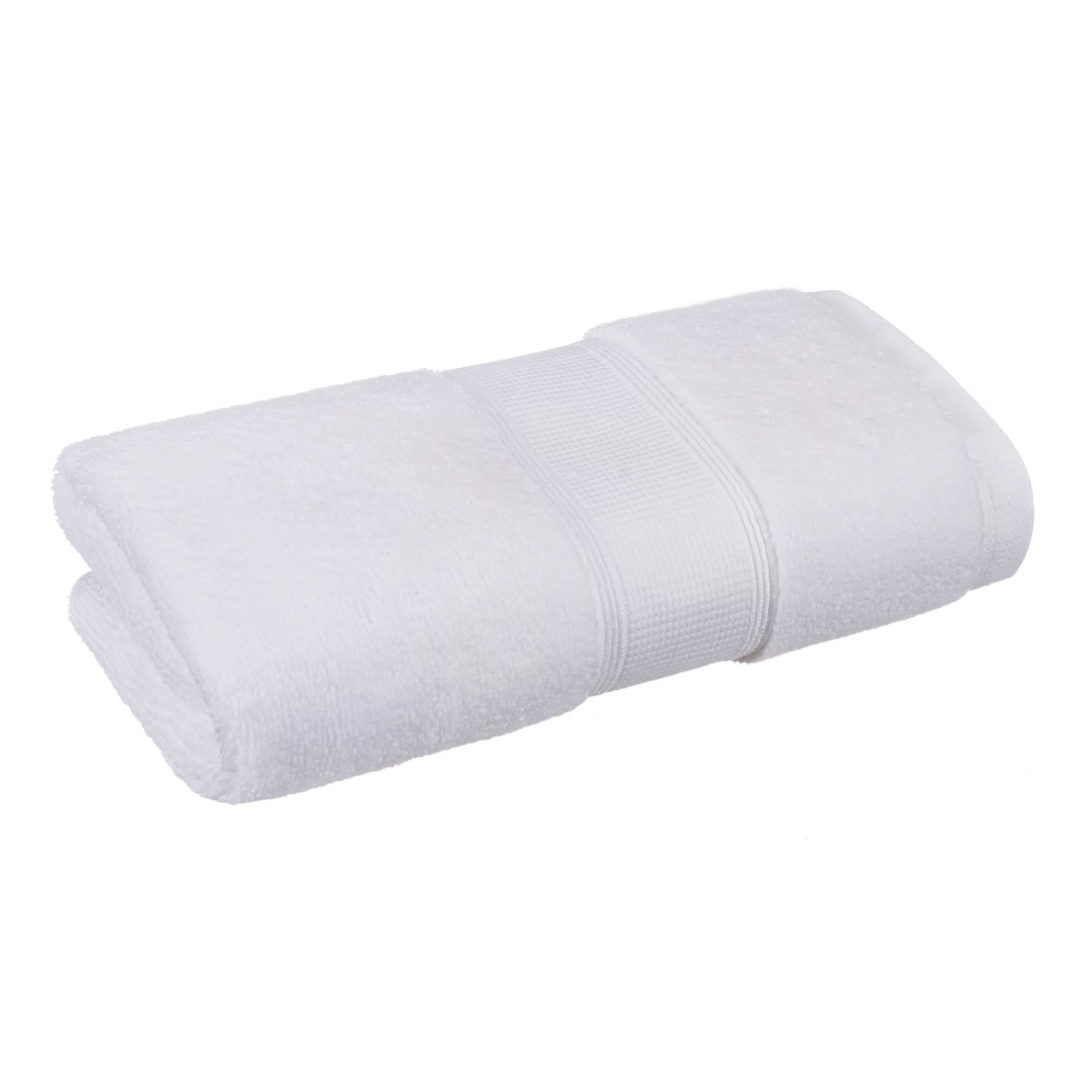 Hotel Style Egyptian Cotton Hand Towel, Arctic White | Walmart (US)