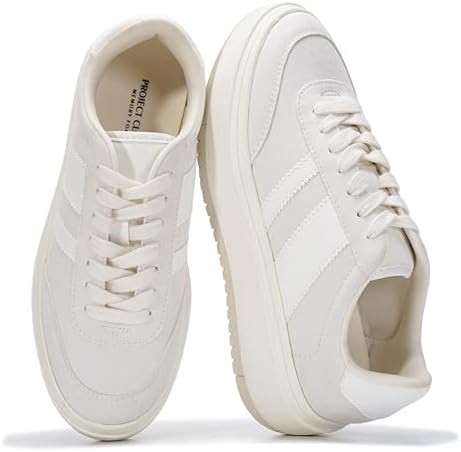 Project Cloud Platform Sneakers for Women - Lightweight Memory Foam Insole Womens Sneakers - Non-... | Amazon (US)