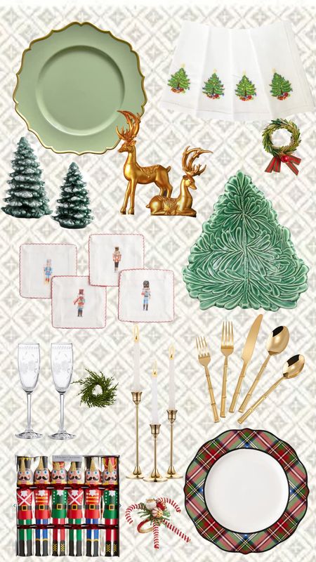 Perfect additions for your Christmas Eve Tablescapes! #tablescape #Christmas

#LTKSeasonal #LTKHoliday #LTKhome