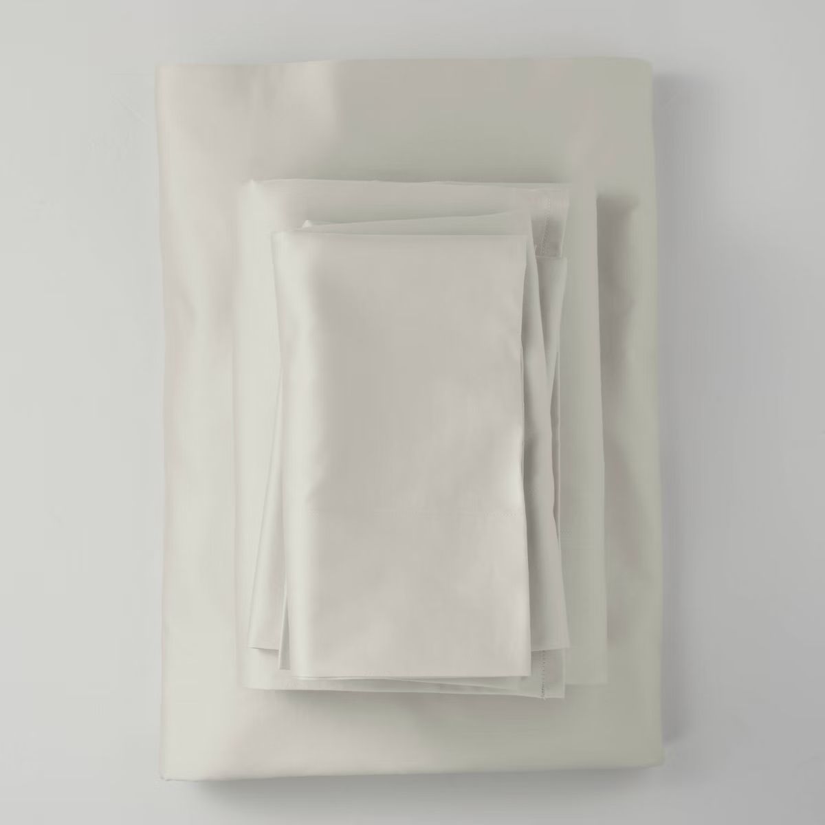 500 Thread Count Washed Supima Sateen Solid Sheet Set - Casaluna™ | Target