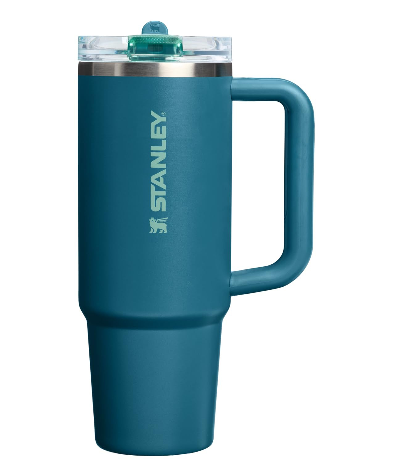 STANLEY Quencher ProTour Flip Straw Tumbler with Leakproof Lid 30 oz | Built-In Straw & Handle | Cupholder Compatible for Travel | Insulated Stainless Steel Cup | BPA-Free | Coastal Teal | Amazon (US)
