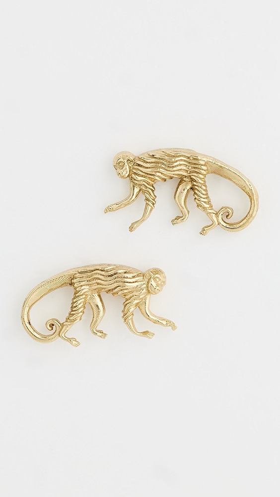 Le Jardin Monkey Studs | Shopbop