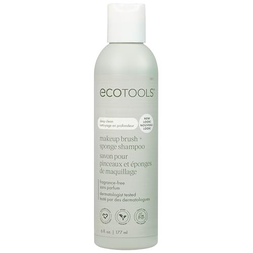 Ecotools Makeup Brush Cleaner Cleansing Shampoo, 6 oz | Amazon (US)