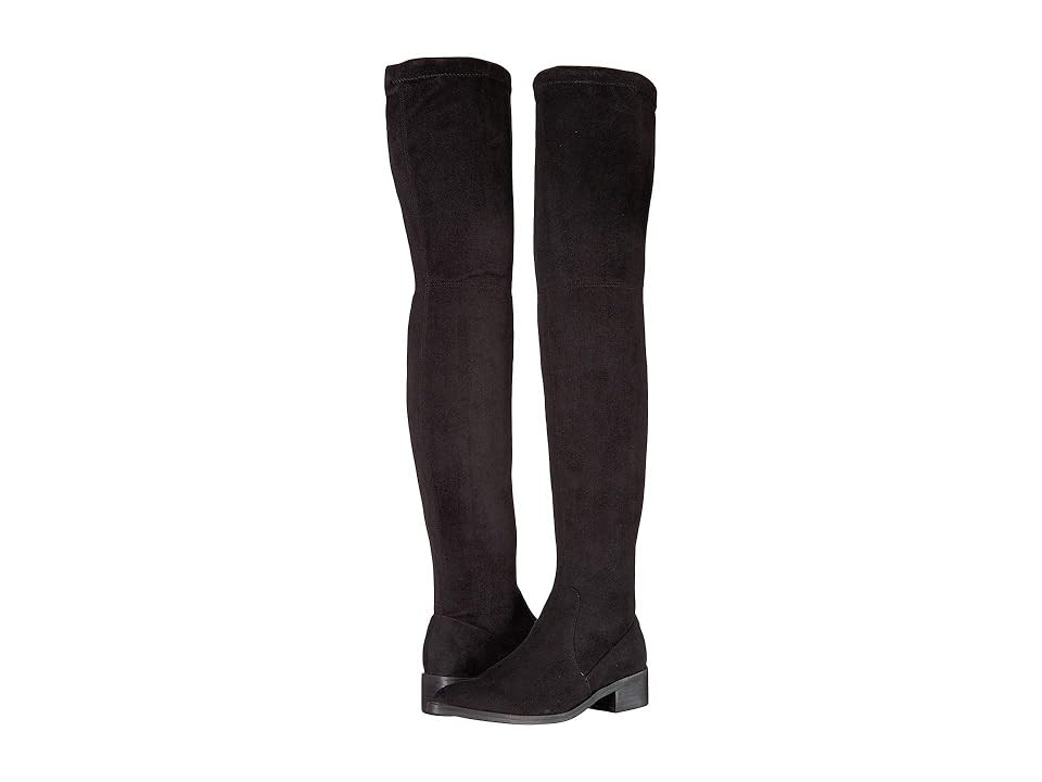Steve Madden Jestik Over the Knee Boot (Black) Women's Pull-on Boots | Zappos