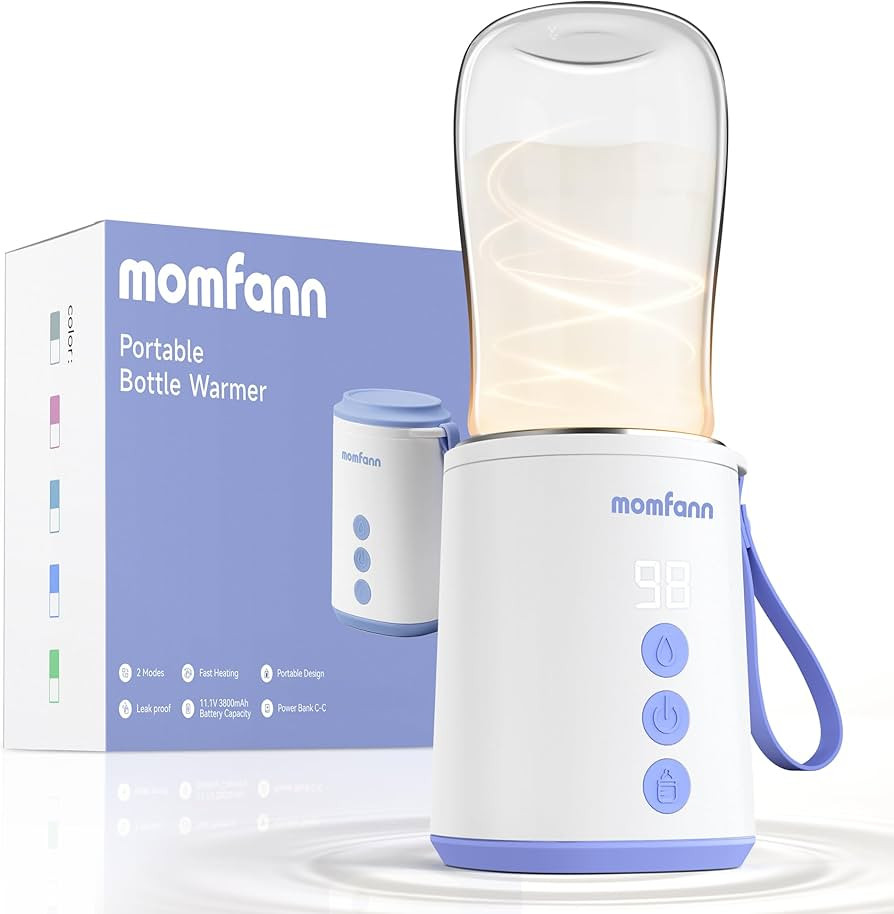Portable Bottle Warmer Travel Baby Bottle Warmer for Breastmilk On The Go Travel Bottle Warmer Le... | Amazon (US)