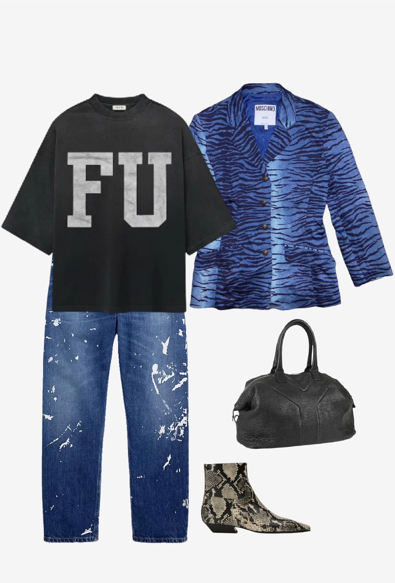 Distressed tweed or campy tiger? 
Blazer, jacket, and bag are vintage/preloved  



#LTKSeasonal #LTKootd #LTKOver40