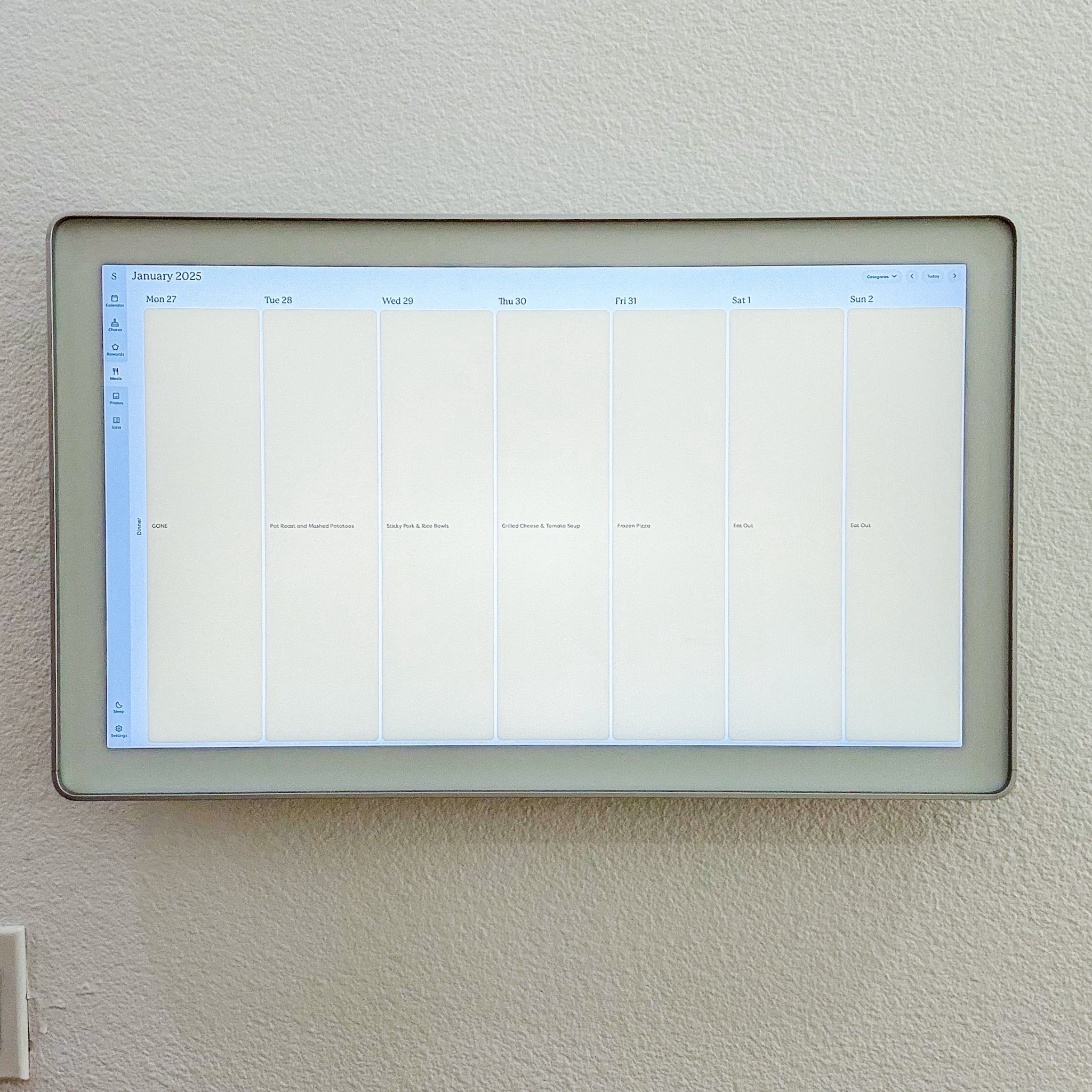 Skylight wall calendar / home organization / digital calendar 

#LTKHome #LTKFamily #LTKSaleAlert

#LTKHoliday #LTKGiftGuide #LTKHome