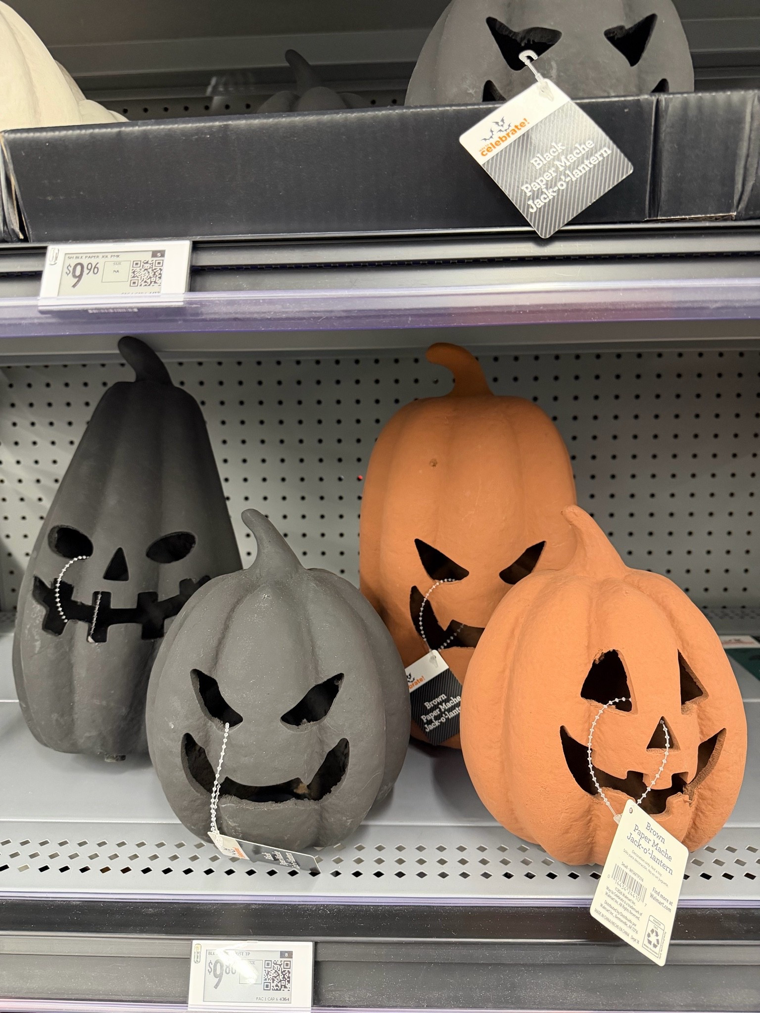 These papier-mâché jack lanterns are the perfect fall decor and they are the most affordable pumpkins I have found. The taller ones are over 12 inches high and are only $10, and the smaller ones are 8 inches.

#LTKHome #LTKSeasonal