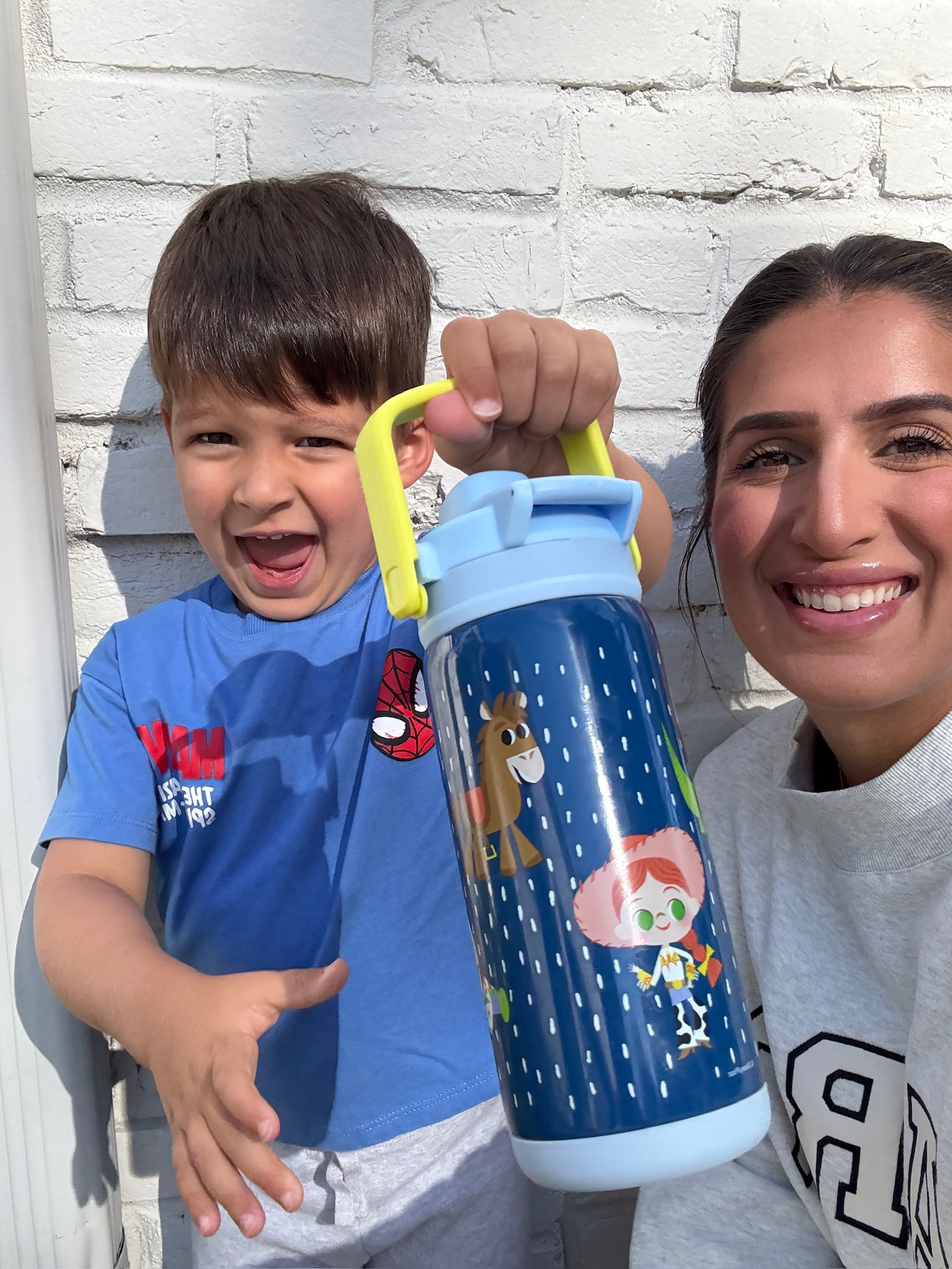  Jackson showing off his new Toy Story water bottle 💙

Toy Story, Toy Story water bottle, water bottle, kids bottle, kids water bottle, Zara, Zara kids, Zara kids shirts, kids clothing, Spider-Man, set X parke, parke, set, set active, boy mom, Grace White

 

#LTKStyleTip #LTKKids #LTKFamily
