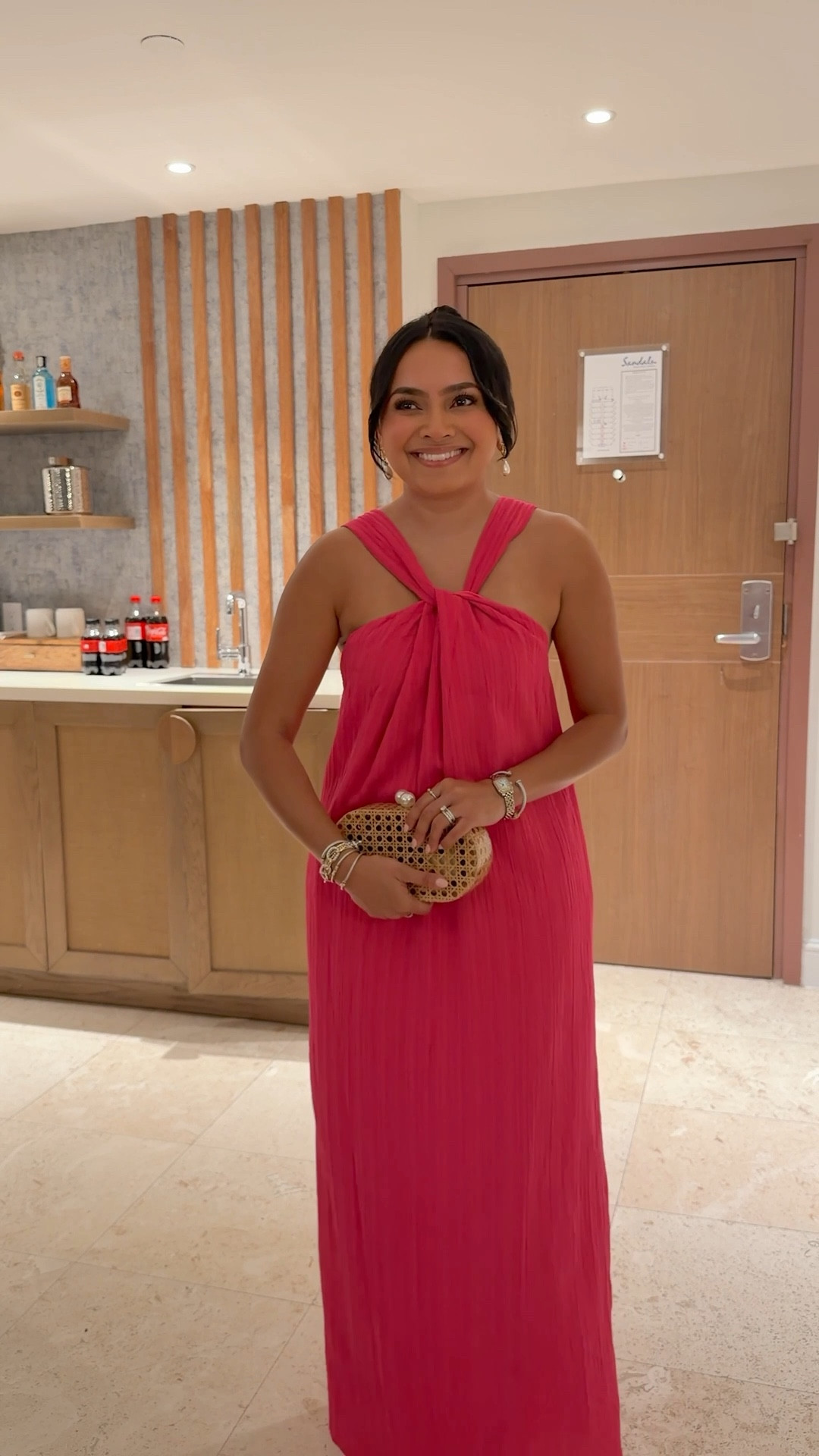 Vacation Dinner Outfit!
Pink dress size small TTS 
Clear heels size 5 TTS 
Body highlighter bronzer stick shade: Unbothered Bronze, code: HONEYSWEET for 10% off anytime!


#LTKPetite #LTKootd #LTKgrwm