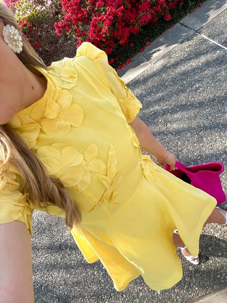 Dresses, yellow dress, floral dress, wedding guest dress, spring dresses, summer dress, vacation outfit